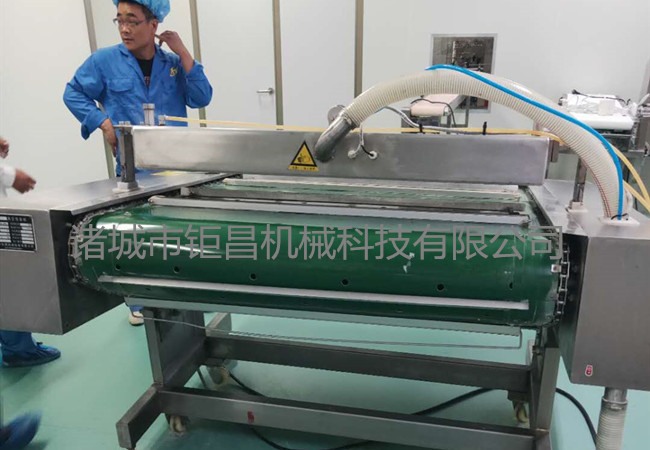 滾動(dòng)單封條真空包裝機(jī)使用現(xiàn)場(chǎng)