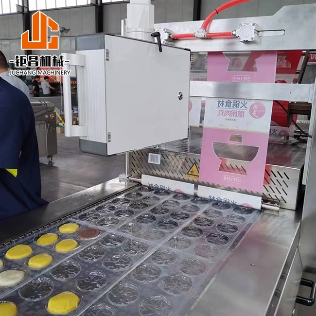 全自動(dòng)拉伸膜真空包裝機(jī)